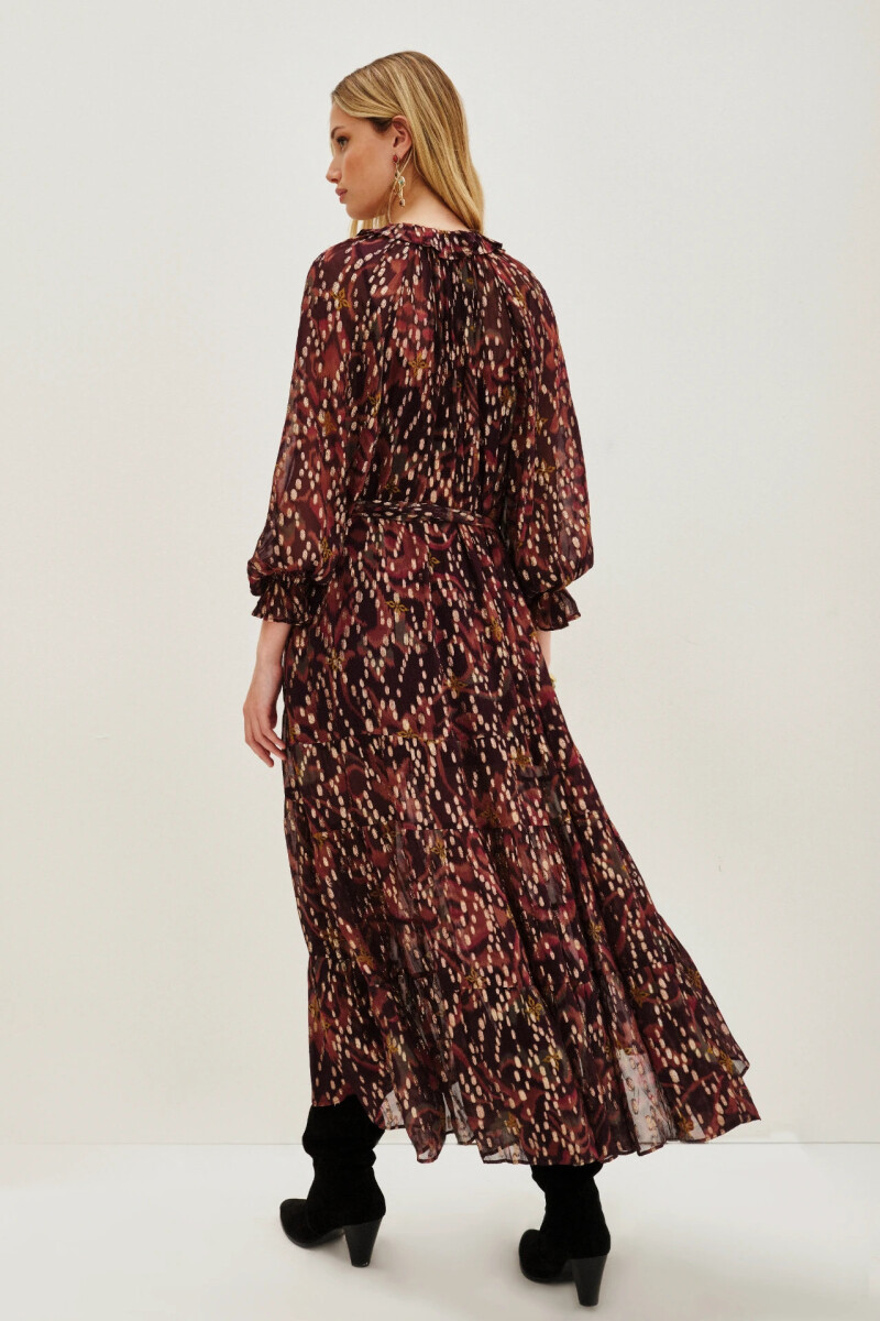 Vestido Cooper Ikat Multicolor