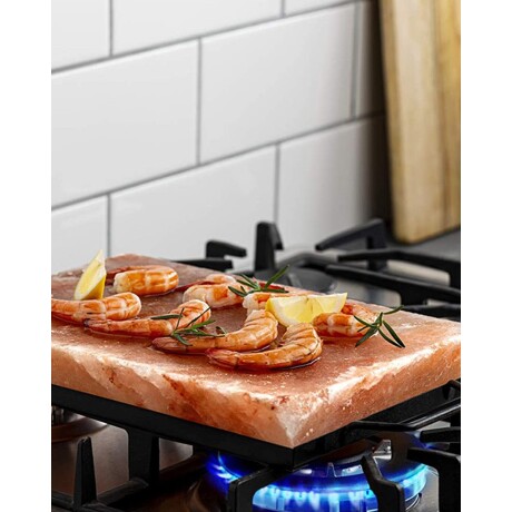 Plancha de sal del himalaya 30x20cm para cocinar o servir Plancha de sal del himalaya 30x20cm para cocinar o servir