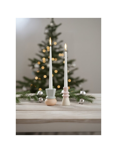 CANDELABRO BOCEL 6.8x6.8x9CM CERAMICA VERDE CANDELABRO BOCEL 6.8x6.8x9CM CERAMICA VERDE