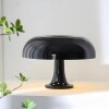 Lampara Retro Mushroom con USB Negra