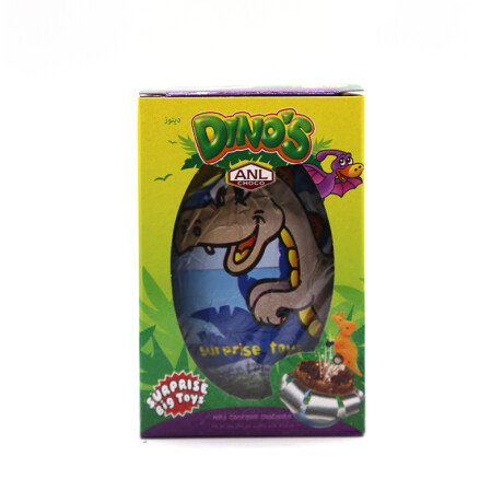 Huevos de chocolate ANL - Unidad Dino's | 60 g