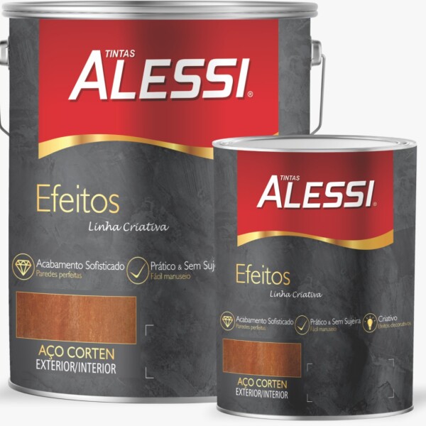 Esmalte Acero Corten 0.9L Alessi Óxido