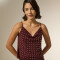 Musculosa Kalista Cereza Oscuro