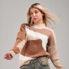 Buzo tejido slowly Beige/brown