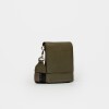 Mini Bag Olivia En Cuero Graneado Verde