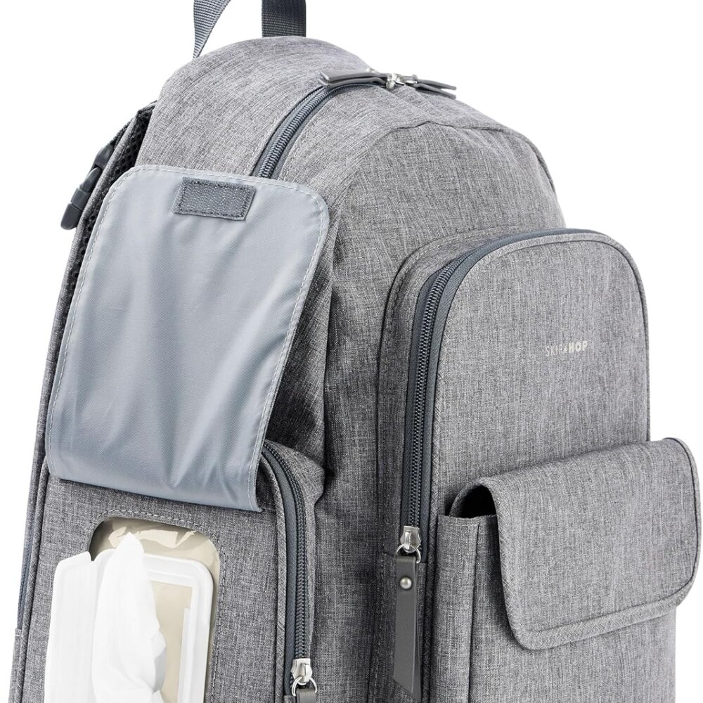 Mochila maternal LUNA skip hop gris