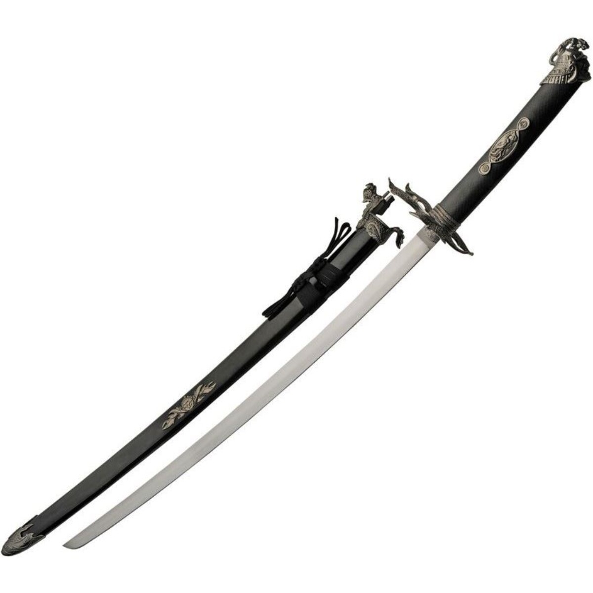 Espada Guerrero Dragon 41.75'' mango de madera 