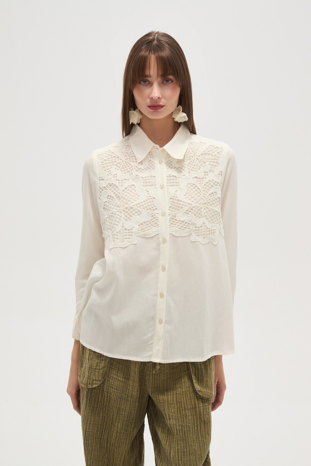 Camisa Jayas Marfil / Off White