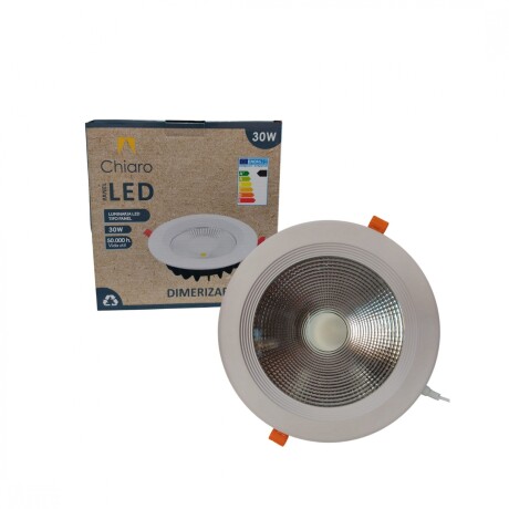 Panel LED 30W, de embutir, empotrar, redondo Dimerizable BLANCO Panel LED 30W, de embutir, empotrar, redondo Dimerizable BLANCO