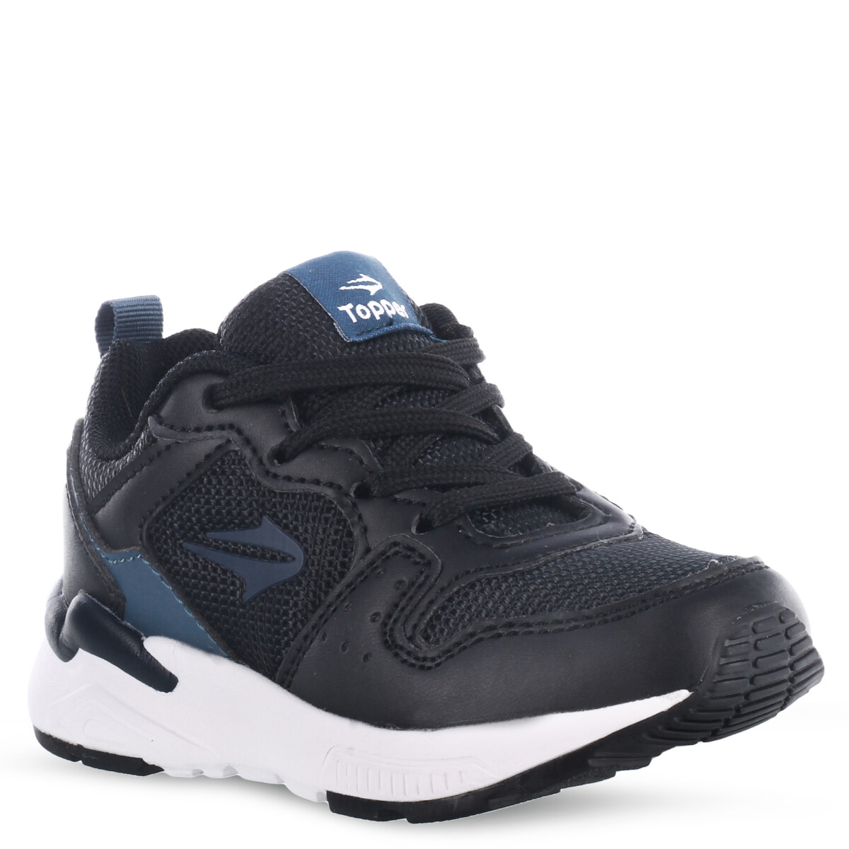 Championes Infantiles Topper Zurich II Kids - Negro - Azul Marino 