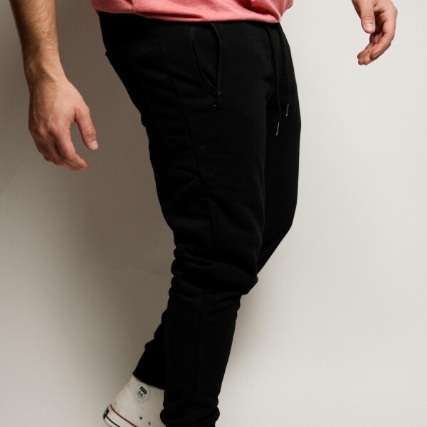 Pantalón deportivo Algodón Black