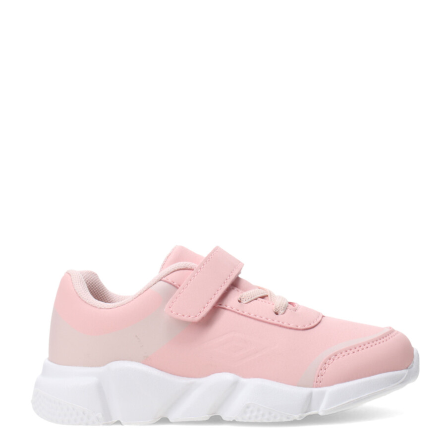 Championes de Niños Umbro Manchester II Infantil Rosado - Blanco