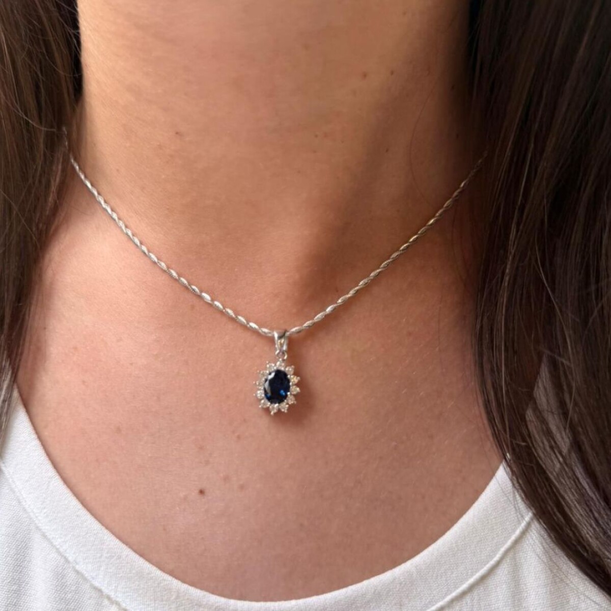 Dije Lady Di - Plata 924 