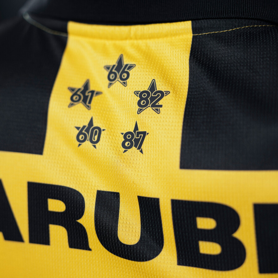 Camiseta de Mujer Puma Peñarol Amarillo - Negro