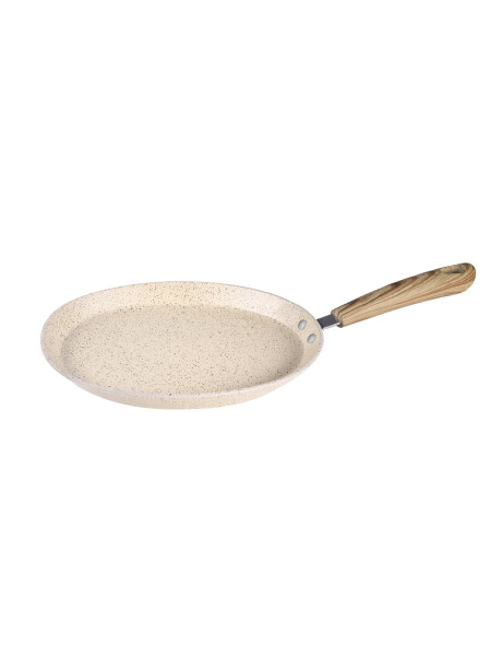PANQUEQUERA ANTIADHERENTE ALUM. 22X2CM INDUCCION BEIGE PANQUEQUERA ANTIADHERENTE ALUM. 22X2CM INDUCCION BEIGE