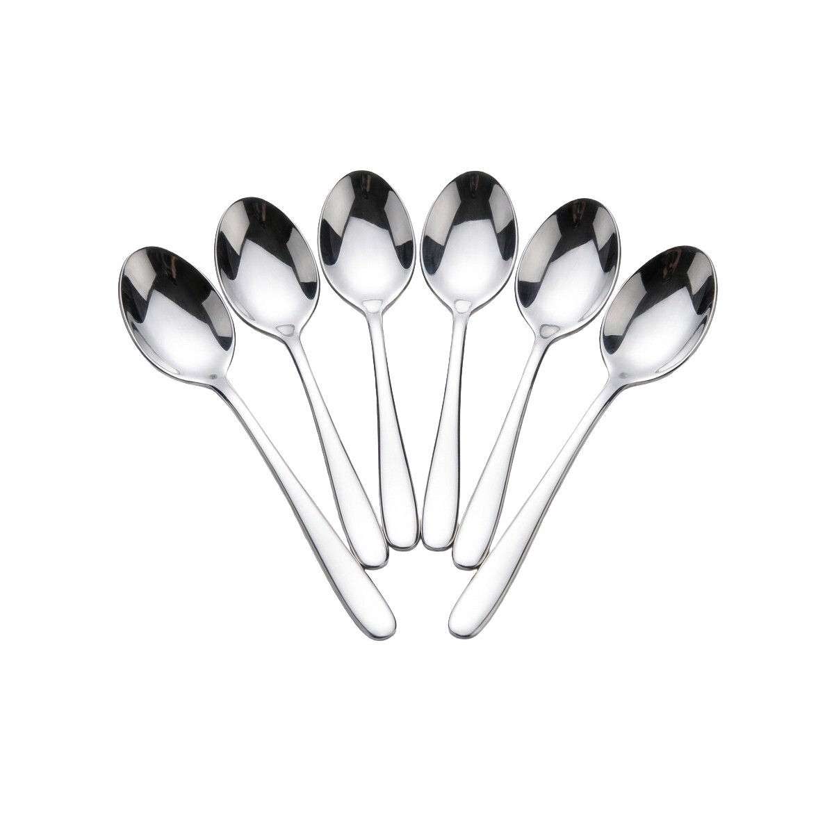 SET CUCHARITA PLATEADA 6PZAS 