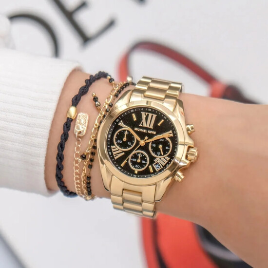Reloj MICHAEL KORS BRADSHAW Acero Dorado Esfera 36mm 0