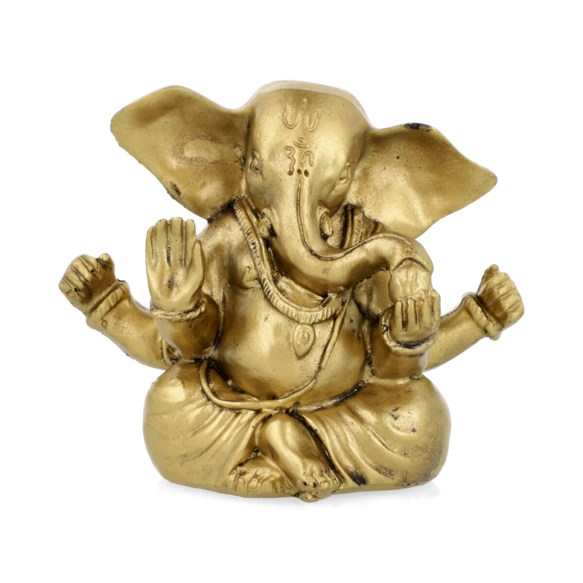 GANESHA DE POLIRESINA BRONCE X2 UNIDADES - Gp165/8cm 