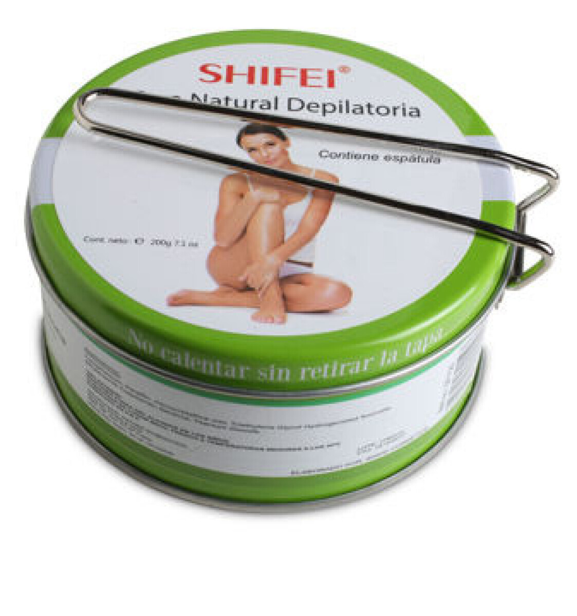 Shifei Cera Natural En Lata 200 Gr Manzanilla 