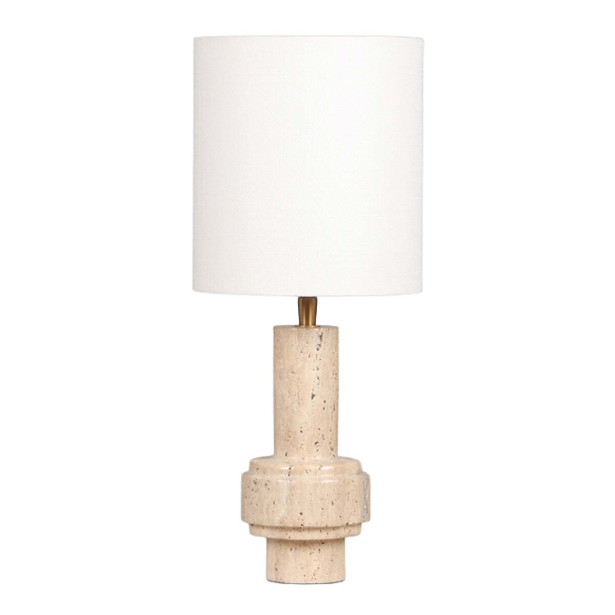 LAMPARA - MARMOL NATURAL-BEIGE DE MESA BOUCLÉ 