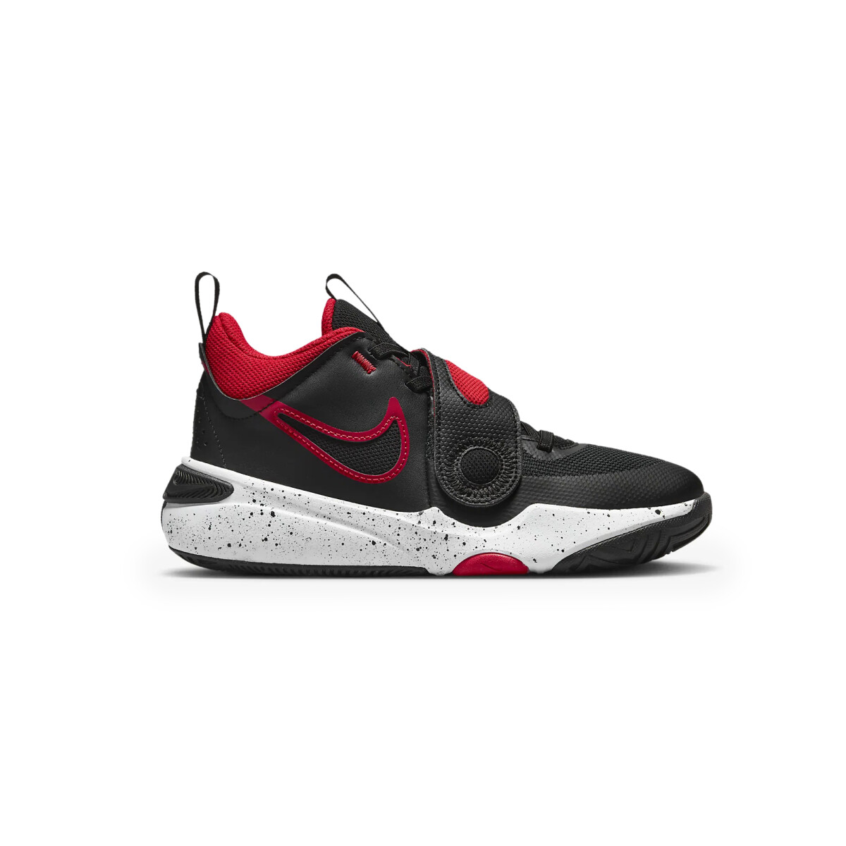 Championes Nike Team Hustle D 11 De Niño - Black & Red 