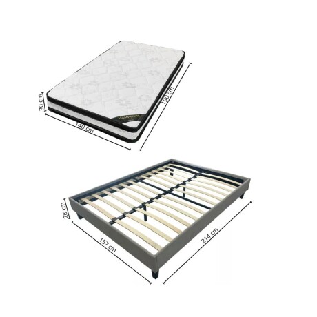 Sommier 2 Plazas THM Mercury Sommier 2 Plazas THM Mercury