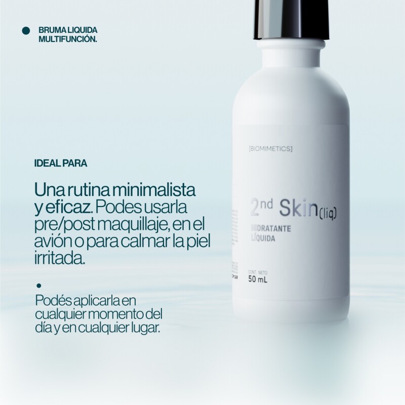 Hidratante Líquido 2nd Skin The Chemist Look 60 Ml. Hidratante Líquido 2nd Skin The Chemist Look 60 Ml.