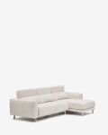 Sofá Singa 3 Plazas con chaise longue derecho blanco 296 cm
