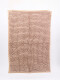 ALFOMBRA DE BAÑO CHENILLE BEIGE