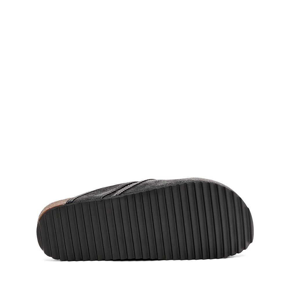 Zuecos Para Hombre D-Woodstock Slip-On Negro