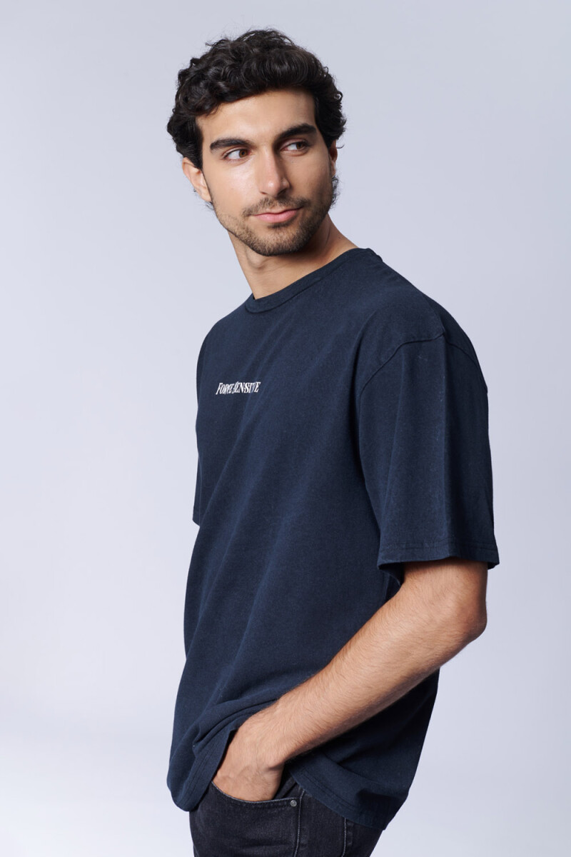 Remera Oversize Star Wars Small Might Negra
