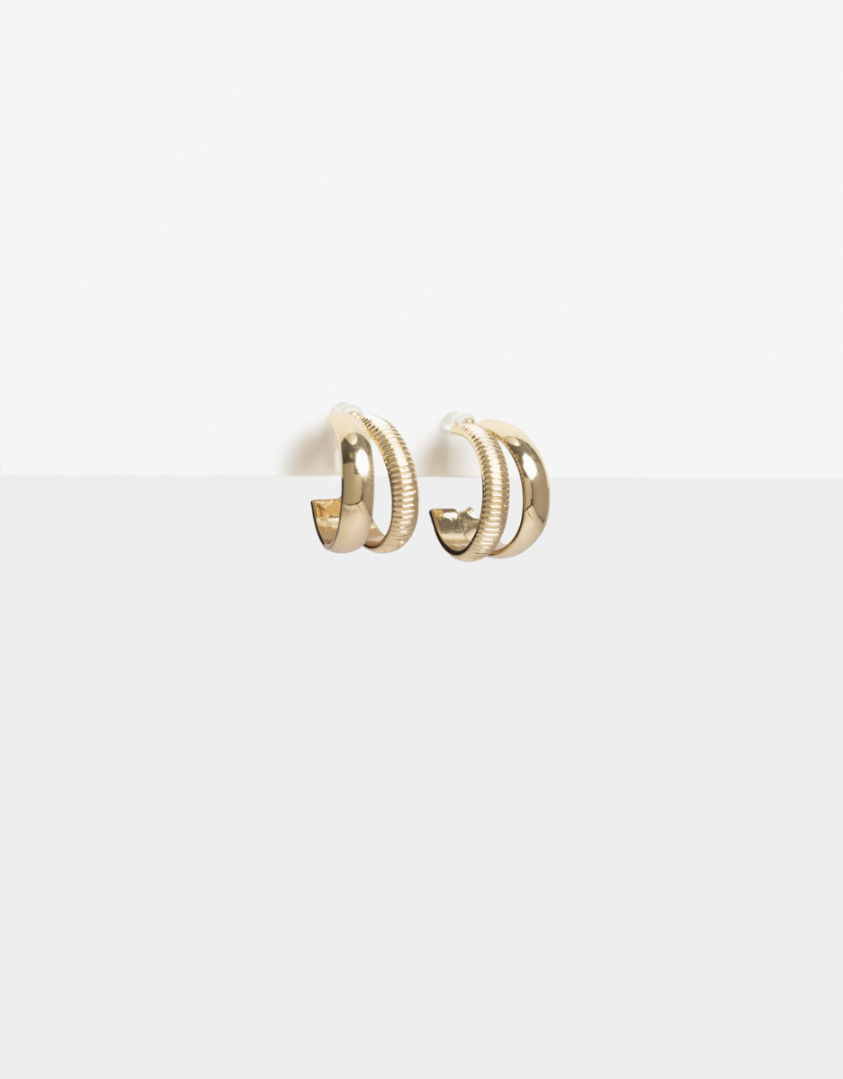 Aros Clip Doble Argolla 