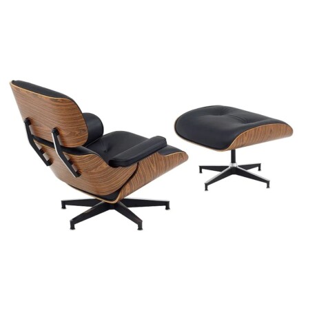 Butaca diseño Eames Lounge Negro Butaca diseño Eames Lounge Negro