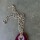 Agata Chain Necklaces Fucsia