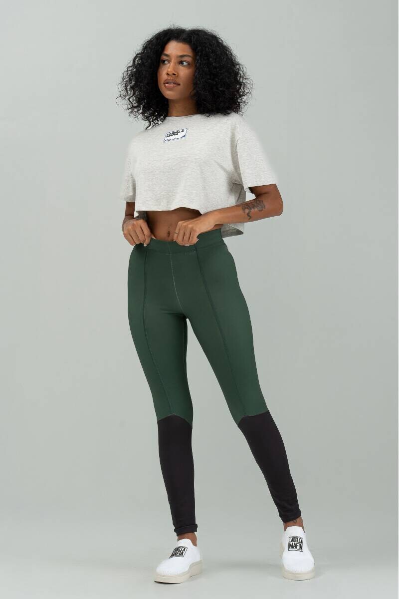 CALZA VERDE CON NEGRO LBM 