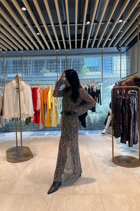 Vestido Bea Animal Print