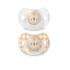 Set x2 chupete fisiológico Suavinex 0 a 6 M - Nocturnos Beige Nocturnos