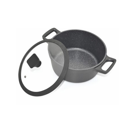Cacerola Cuori Nero con tapa de vidrio 28cm Cacerola Cuori Nero con tapa de vidrio 28cm