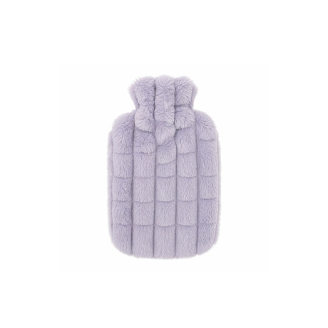 Bolsita de Agua Caliente 1L con Funda de Peluche Suave Violeta