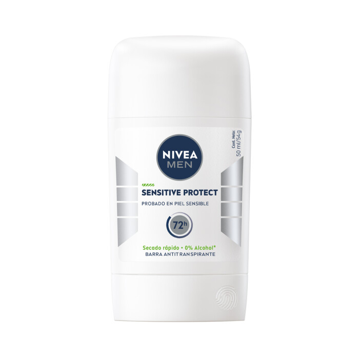 NIVEA DEO BARRA SENSITIVE MEN 50ML única