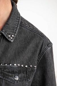Sobrecamisa Tachas Gris