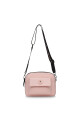 Bandolera con bolsillo frontal Rosado