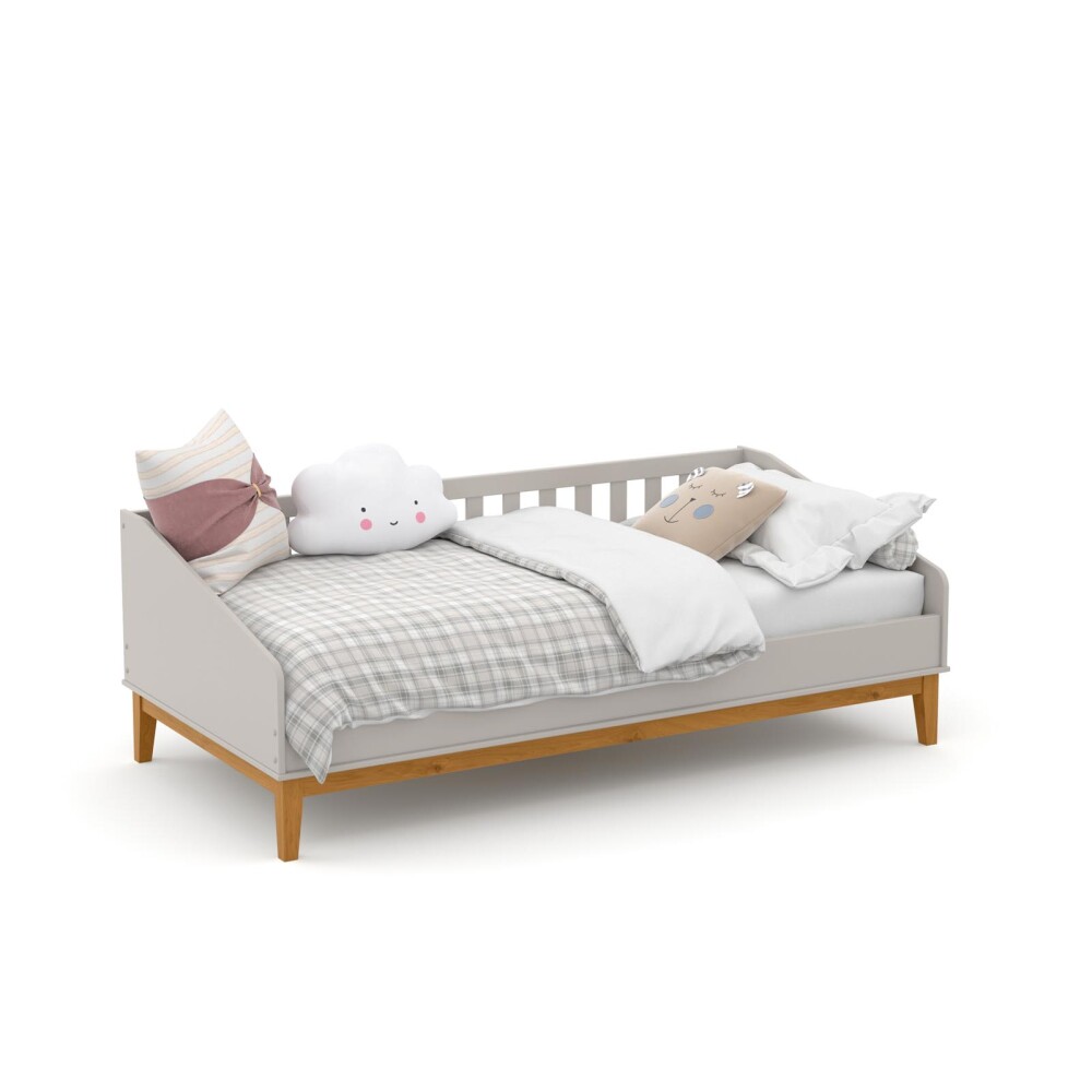 CAMA MDF GRIS NEW FELICITAS KIDS