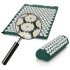 Colchoneta Mat + Almohada Acupuntura Masajeador Relajación Color Variante Verde