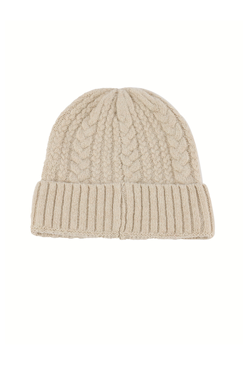 Gorro en 8 Crudo