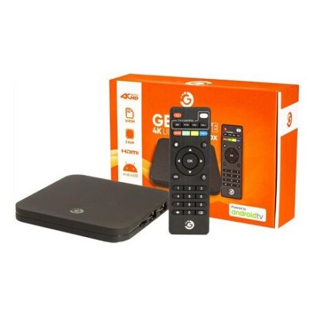 TV Box Android Goldtech Lite Quad Core RAM 2GB ROM 16GB 4K Negro