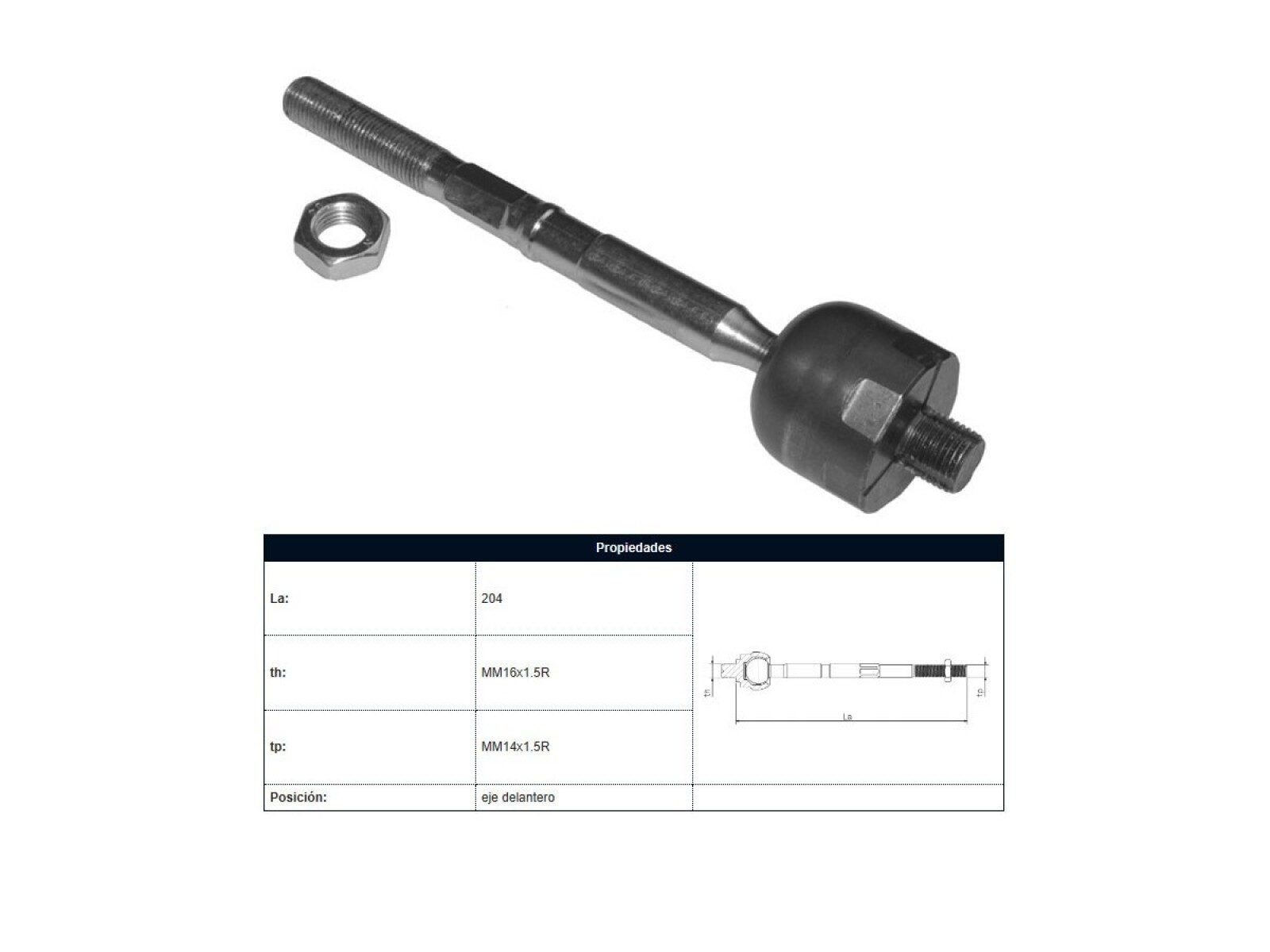Mate Renault Captur/Duster/Oroch 11-25 Der/Izq 