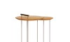 Mesa de arrime - Doble side - Linea Manhattan Marron/Marron