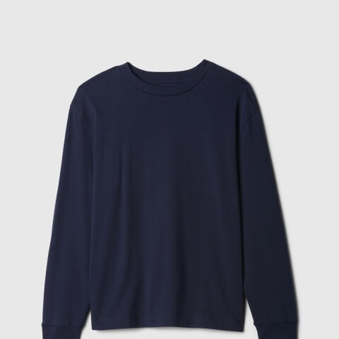 LS TEE NAVY UNIFORM