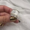 Anillo plata y oro Varón Anillo plata y oro Varón